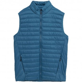 Men's vest 4F M062 denim 4FAW23TVESM062 32S 2XL