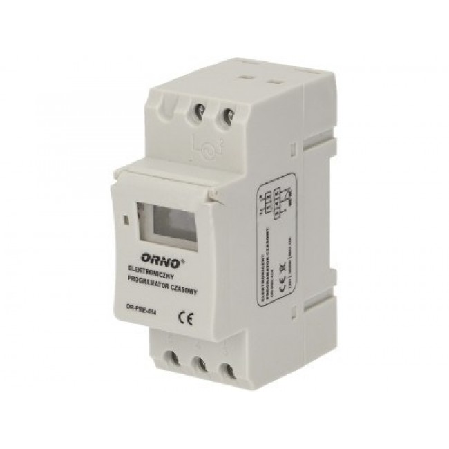 ORNO ELECTRONIC TIMER 16 PROGRAMS, 2 MODULES & ... ORNO ELECTRONIC TIMER 16 PROGRAMS, 2 MODULES & ...