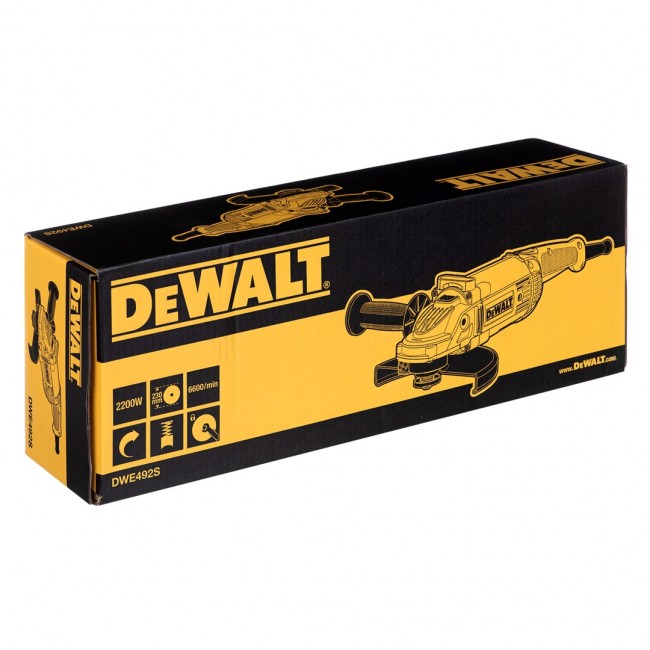 ANGLE GRINDER DEWALT DWE492S-QS 2200W 230MM ANGLE GRINDER DEWALT DWE492S-QS 2200W 230MM
