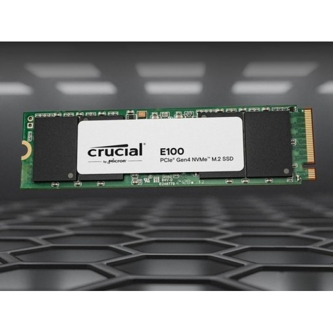 Crucial E100 480 GB M.2 PCI Express 4.0 NVMe Crucial E100 480 GB M.2 PCI Express 4.0 NVMe
