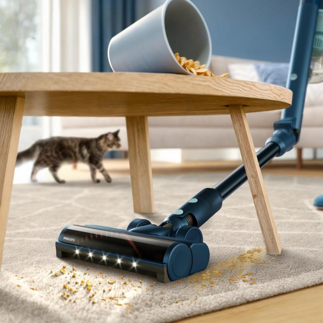 Philips XC5242/10 stick vacuum/electric broom Battery Dry Bagless 0.27 L Sage