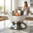 Adler AD 3134 Electronic kitchen scale Stainless steel Round