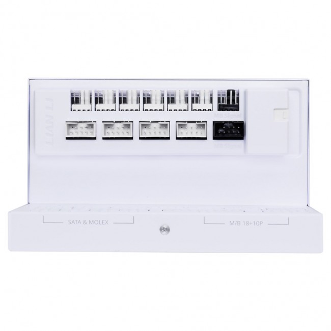 Lian Li EDGE GOLD 1000 80 PLUS Gold Power Supply, PCIe 5.1, ATX 3.1 - 1.000 Watt, white, incl. USB Hub