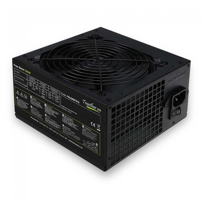 550W ATX POWER SUPPLY ENCLOSURE FAL550FS12 TECNOWARE 550W ATX POWER SUPPLY ENCLOSURE FAL550FS12 TECNOWARE