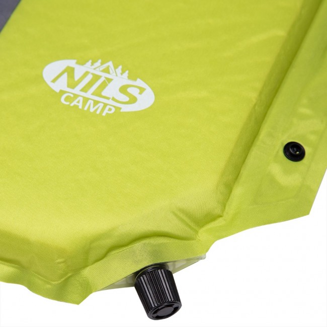 NILS CAMP self-inflating mat with cushion NC4349 Green-grey NILS CAMP self-inflating mat with cushion NC4349 Green-grey