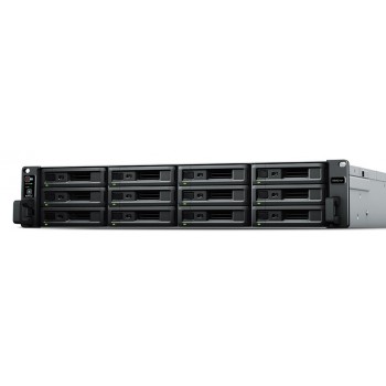 Synology RackStation RS3621XS+ NAS/storage server Rack (2U) Intel Xeon D-1541 8 GB DDR4 Black