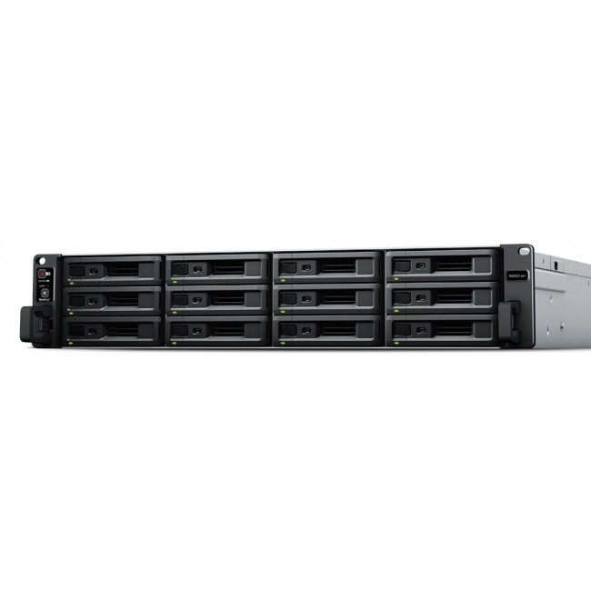 Synology RackStation RS3621XS+ NAS/storage server Rack (2U) Intel Xeon D-1541 8 GB DDR4 Black Synology RackStation RS3621XS+ NAS/storage server Rack (2U) Intel Xeon D-1541 8 GB DDR4 Black