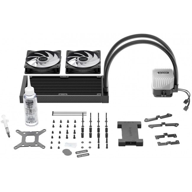 be quiet! LIGHT LOOP 240mm Black Processor All-in-one liquid cooler 12 cm 1 pc(s) be quiet! LIGHT LOOP 240mm Black Processor All-in-one liquid cooler 12 cm 1 pc(s)