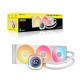 Corsair iCUE LINK TITAN 360 RX LCD Processor All-in-one liquid cooler 12 cm White 1 pc(s) Corsair iCUE LINK TITAN 360 RX LCD Processor All-in-one liquid cooler 12 cm White 1 pc(s)