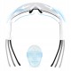 Photochromic cycling glasses with UV protection and corrective insert, Rockbros, white Photochromic cycling glasses with UV protection and corrective insert, Rockbros, white