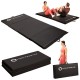 Folding gymnastics mattress black HMS Premium MGS01 Folding gymnastics mattress black HMS Premium MGS01