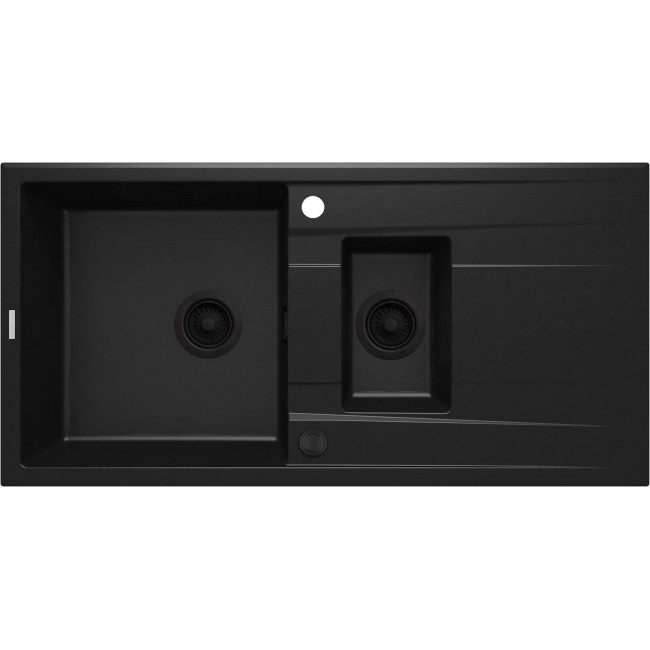 1.5-bowl granite sink with drainer 1.5-bowl granite sink with drainer