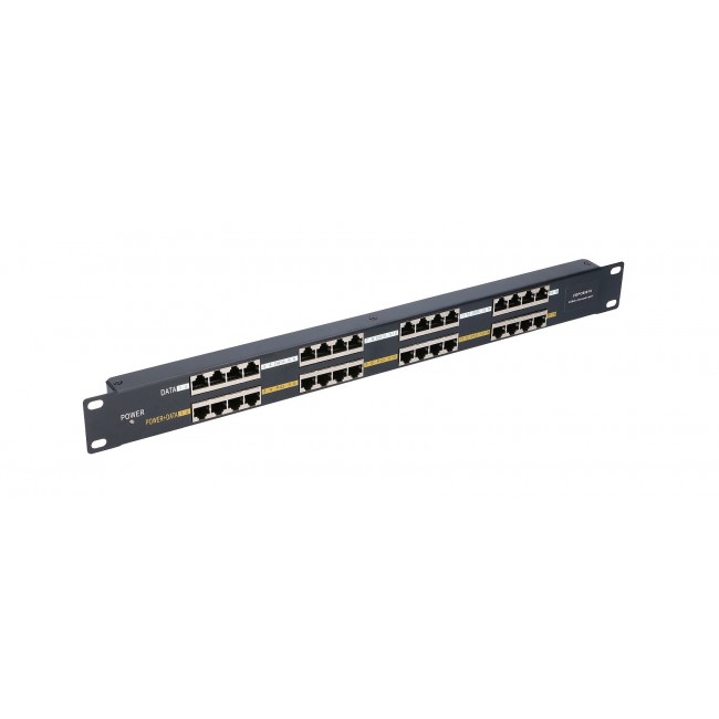 Extralink PoE Injector 16 Port 16x 100Mb/s RJ45, Rackmount