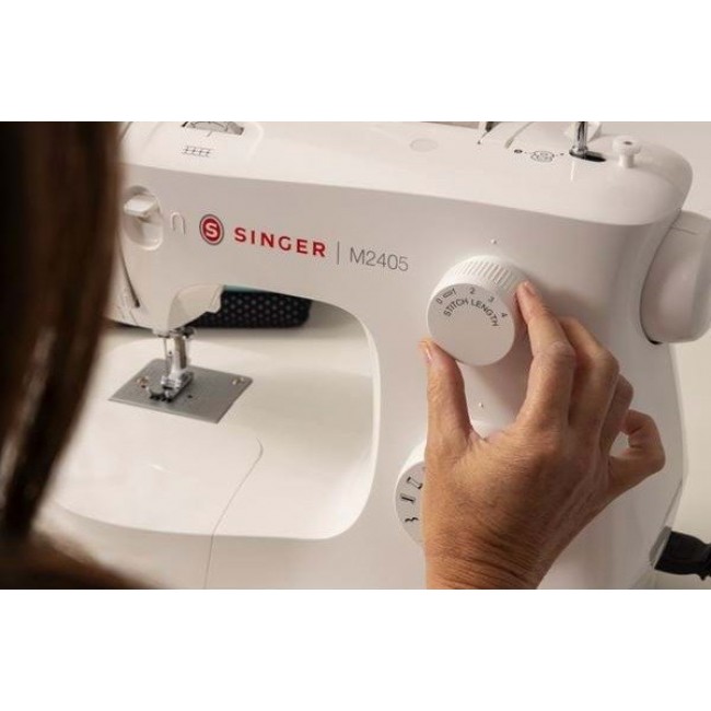 SINGER M2405 Mechanical sewing machine 70 W White SINGER M2405 Mechanical sewing machine 70 W White