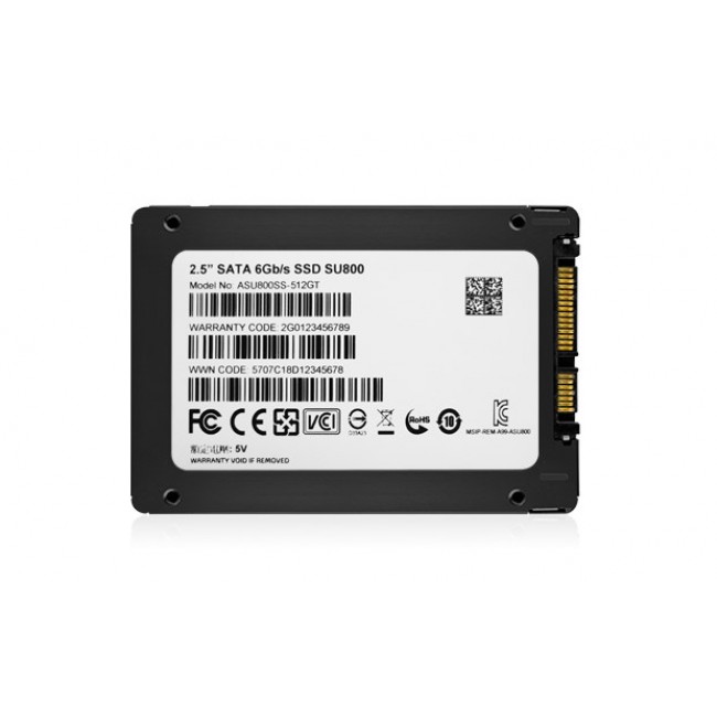 SSD Adata SU800 SSD SATA III 2.5'' 512GB SSD Adata SU800 SSD SATA III 2.5'' 512GB
