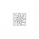HYTE FAN- -FA12-WW-4 computer cooling system Computer case 12 cm White 4 pc(s)