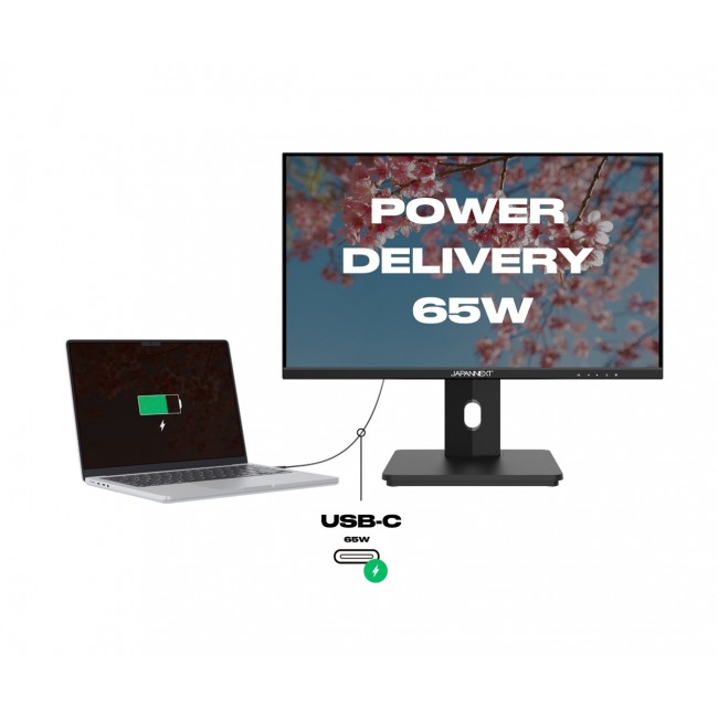 JAPANNEXT JN-I215FLFHSP-C65W computer monitor 54.6 cm (21.5