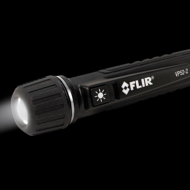 FLIR VP52-2 Tester di tensione senza contatto CAT IV 1000 V LED, Vibrazione, Acustico Pocket Black