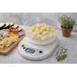 Esperanza EKS007 Kitchen scale with a bowl. White Electronic kitchen scale Esperanza EKS007 Kitchen scale with a bowl. White Electronic kitchen scale