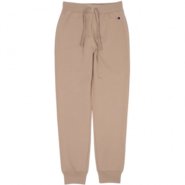 Champion Rib Cuff Women's Pants Beige 117550 MS079 M Champion Rib Cuff Women's Pants Beige 117550 MS079 M