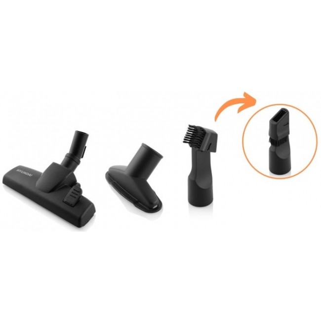Hyundai HYUVC068R vacuum 2 L Drum vacuum Dry 800 W Dust bag