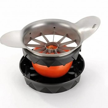 GEFU POMO manual food chopper Black, Stainless steel