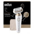 Braun Silk- pil 9 Silk pil 9 Flex 40 tweezers Gold, White