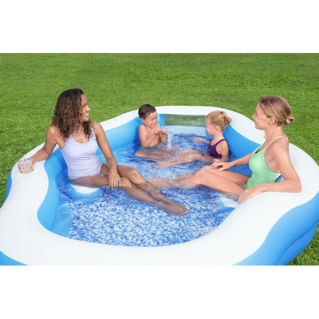Bestway Splashview 8 Inflatable Family Pool with See-Through Window