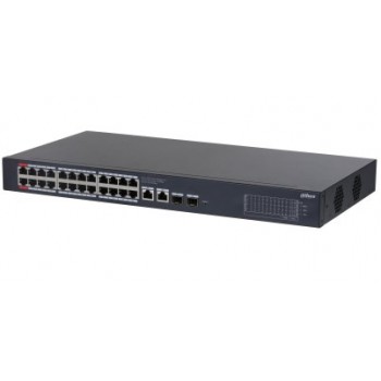 Dahua Technology CS4228-24GT-240 network switch Managed L2 Gigabit Ethernet (10/100/1000) Power over Ethernet (PoE) Black