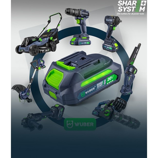 Cordless pressure washer 300 L/h 20 V W04322 WUBER Cordless pressure washer 300 L/h 20 V W04322 WUBER