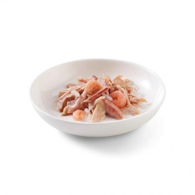 SCHESIR in jelly Tuna with shrimps - wet cat food - 85 g SCHESIR in jelly Tuna with shrimps - wet cat food - 85 g