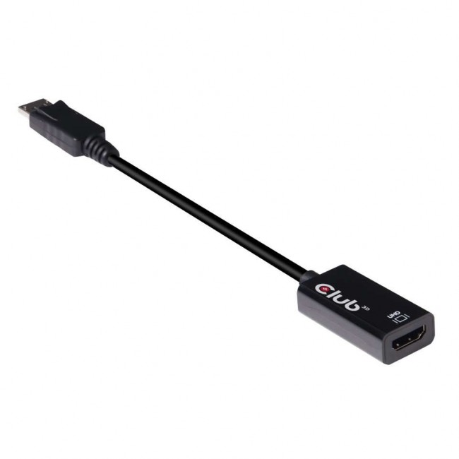 CLUB3D DisplayPort 1.4 to HDMI 2.0b HDR Active Adapter CLUB3D DisplayPort 1.4 to HDMI 2.0b HDR Active Adapter