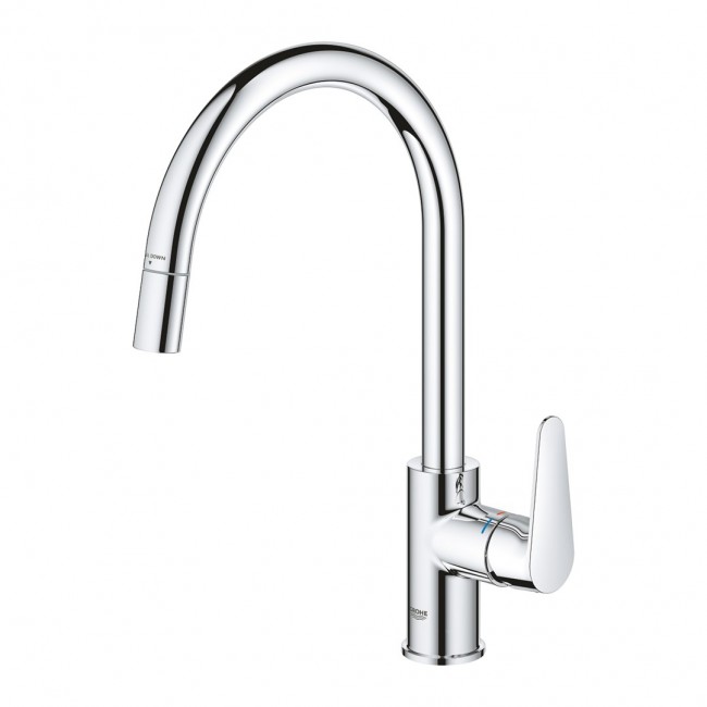 GROHE baucurve 30547000 Single lever kitchen sink mixer Chrome GROHE baucurve 30547000 Single lever kitchen sink mixer Chrome