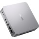 Chuwi AuBox-P AMD Ryzen 9 6900HX 16 GB DDR5-SDRAM 512 GB SSD Windows 11 Pro Mini PC Silver Chuwi AuBox-P AMD Ryzen 9 6900HX 16 GB DDR5-SDRAM 512 GB SSD Windows 11 Pro Mini PC Silver
