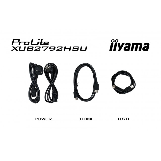 iiyama ProLite 27 IPS technology panel with height adjustable stand and 100Hz refresh rate