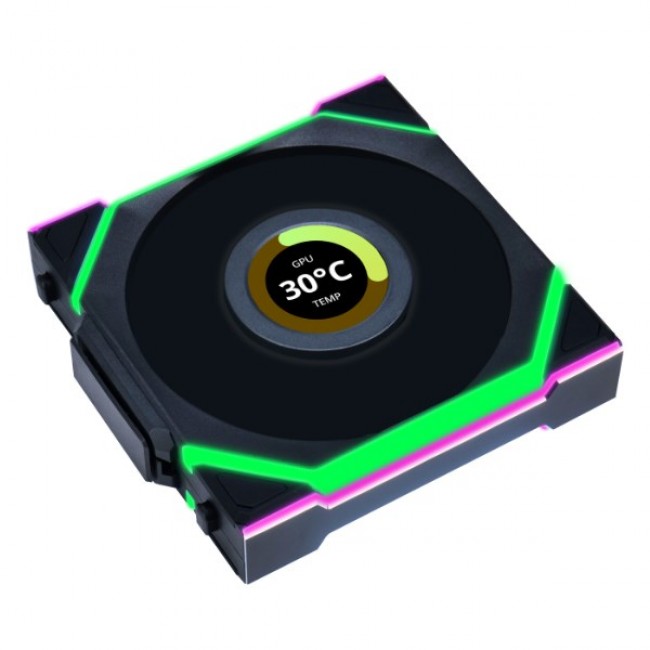 Lian Li UNI FAN SL Wireless LCD 120 Computer case 12 cm Black 3 pc(s) Lian Li UNI FAN SL Wireless LCD 120 Computer case 12 cm Black 3 pc(s)