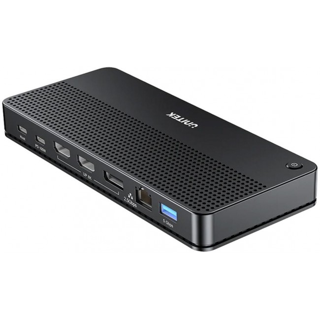 Unitek D1104A01 13in1 MST HDMI DP 8K PD 100W Docking Station