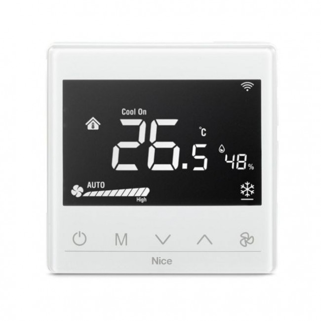 Nice Fan2-Control White temperature control thermostat