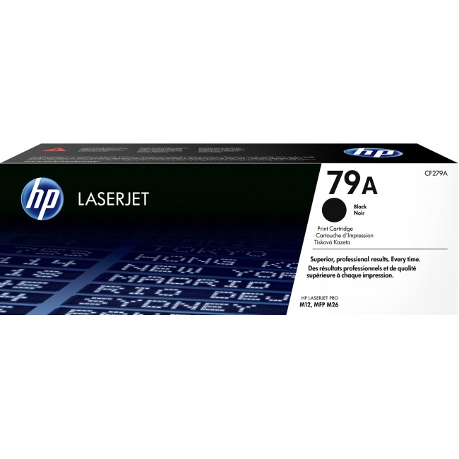 HP 79A Black Original LaserJet Toner Cartridge HP 79A Black Original LaserJet Toner Cartridge