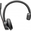 POLY Voyager 4310 USB-C Headset +BT700 dongle +Charging Stand