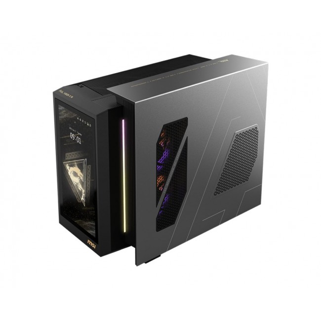 MSI MEG Vision X AI 2NVR7-290EU Intel Core Ultra 7 265K 64 GB DDR5-SDRAM 1 TB SSD NVIDIA GeForce RTX 5070 Ti Windows 11 Home Desktop PC Black