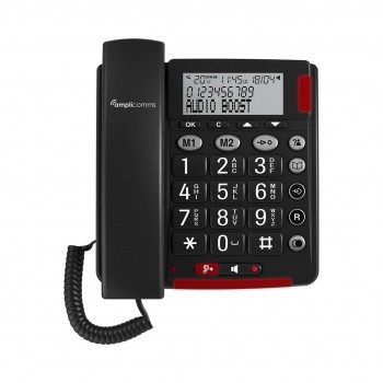 amplicomms Bigtel 48 Plus Analog telephone Caller ID Dark Grey amplicomms Bigtel 48 Plus Analog telephone Caller ID Dark Grey