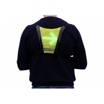 Skateflash Reflective vest Black, Green Nylon One Size Cycling