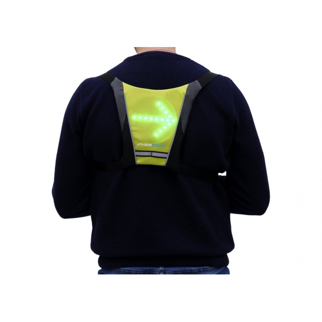 Skateflash Reflective vest Black, Green Nylon One Size Cycling