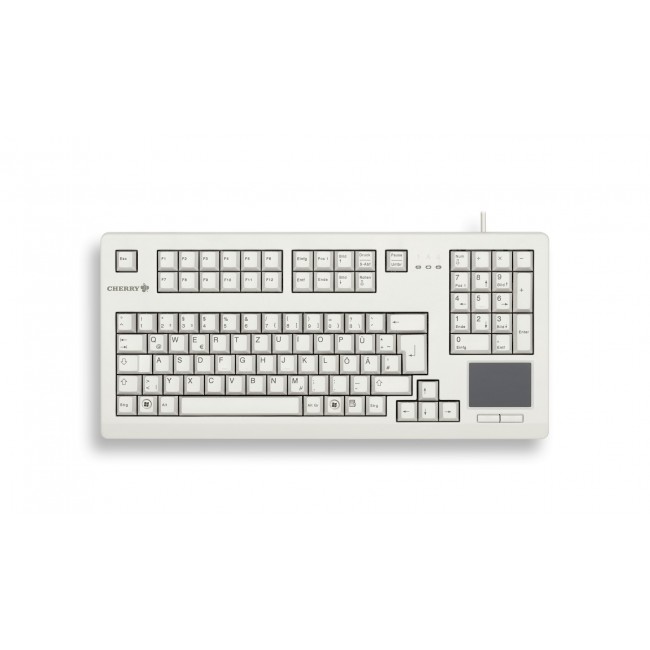 CHERRY TouchBoard G80-1190 keyboard Universal USB QWERTZ German Grey