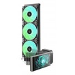 DeepCool LT360 VISION ARGB Processor Liquid cooling kit 12 cm Black 1 pc(s)