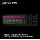 SteelSeries Gaming Keyboard Apex Pro Mini, RGB LED light, US, Black, Wired