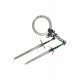 Keychain Good Loot The Witcher 3 - Geralt Two Swords Keychain Good Loot The Witcher 3 - Geralt Two Swords