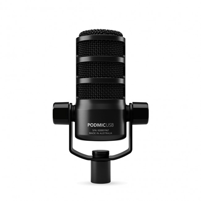 R DE PodMic USB Black Studio microphone