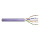 Installation cable DIGITUS cat.6, U/UTP, B2ca, AWG23/1, LSOH, 500m, purple, reel Installation cable DIGITUS cat.6, U/UTP, B2ca, AWG23/1, LSOH, 500m, purple, reel